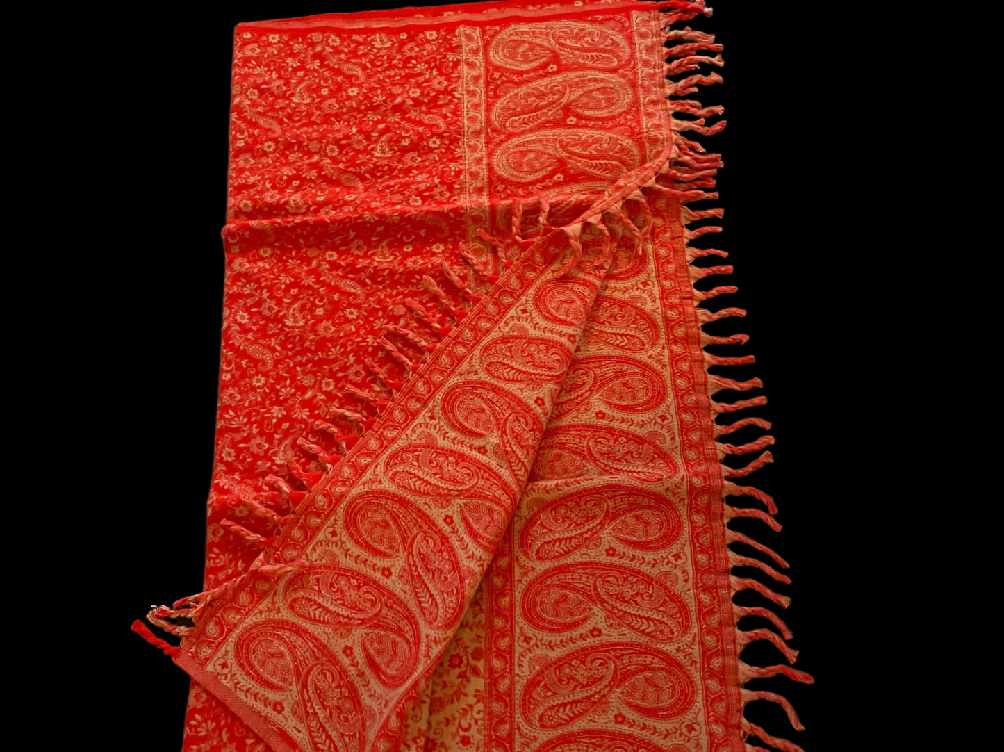 Multifunctionele meditatiedoek - Rood/Oranje