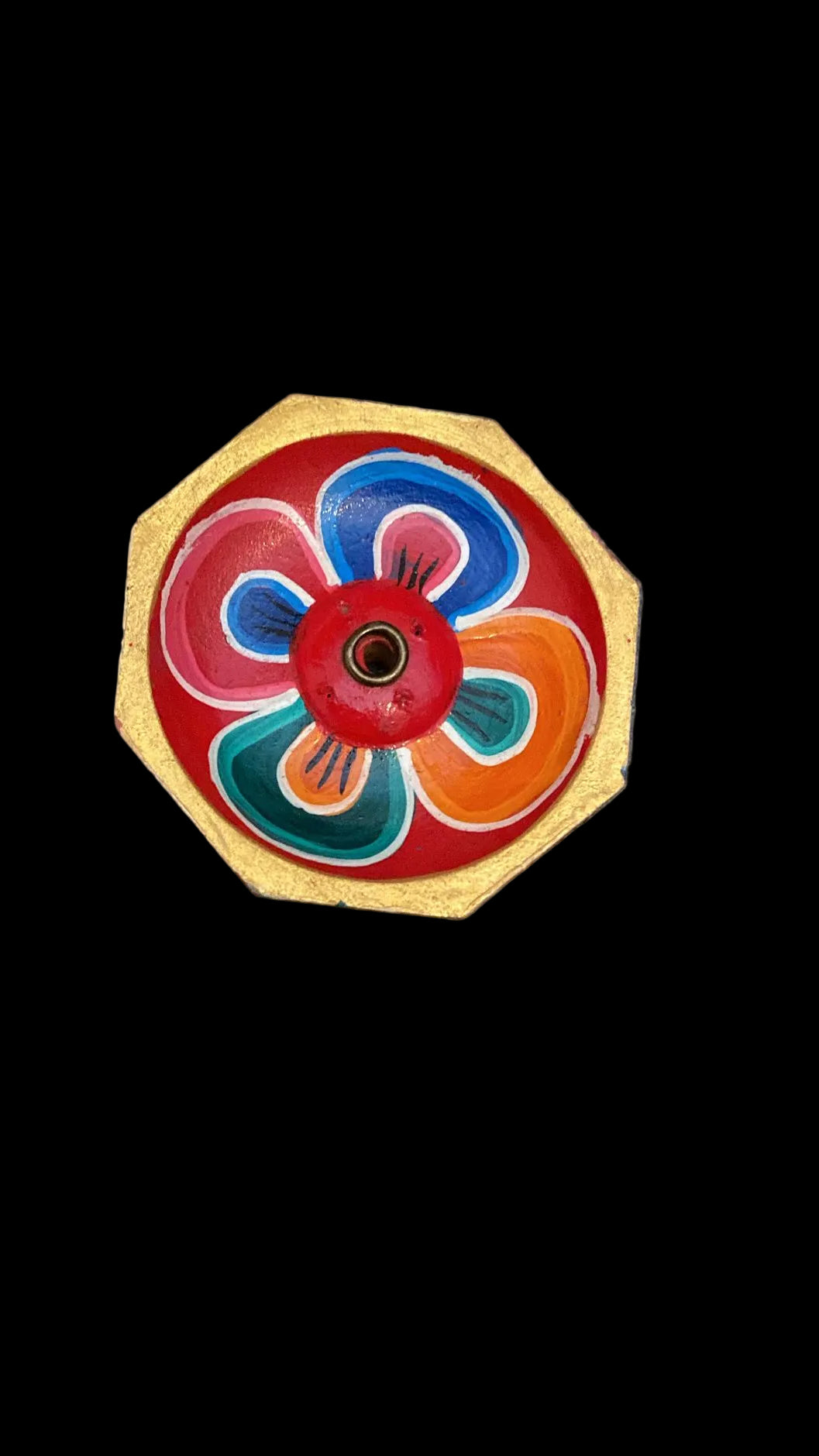 Wierookhouder - Bloem multikleur