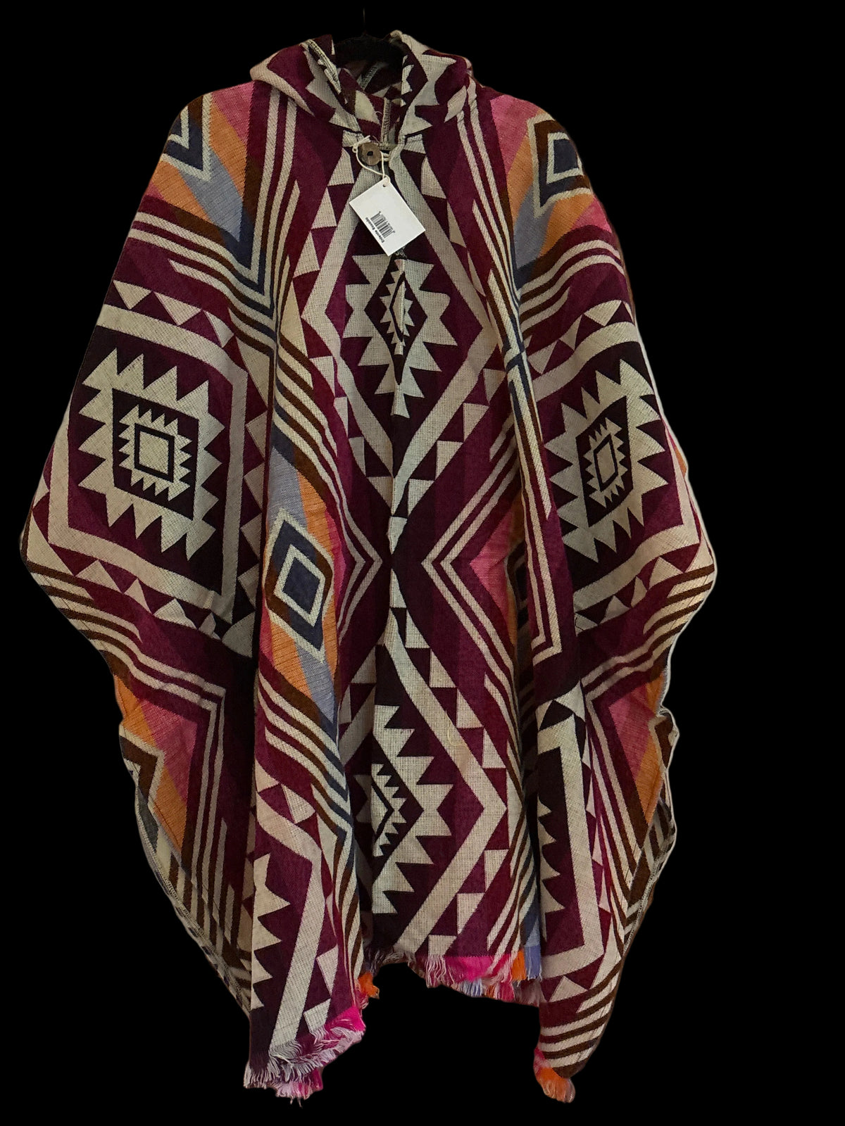 XL Poncho Entente Rosado