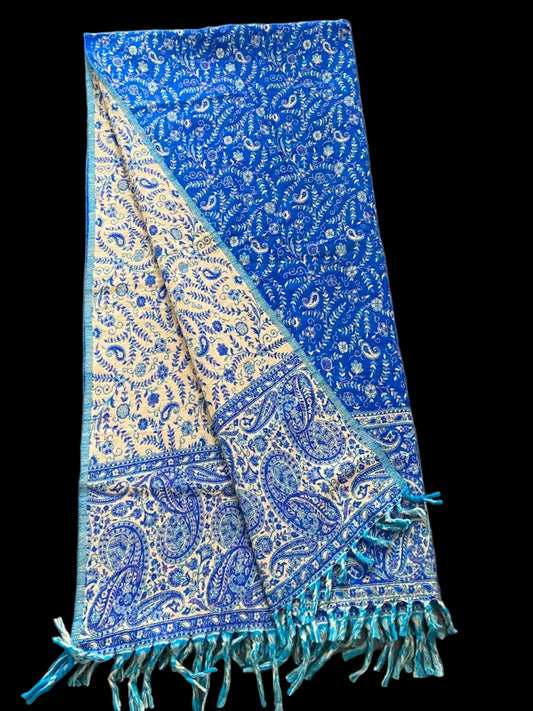 Multifunctionele meditatiedoek - Blauw