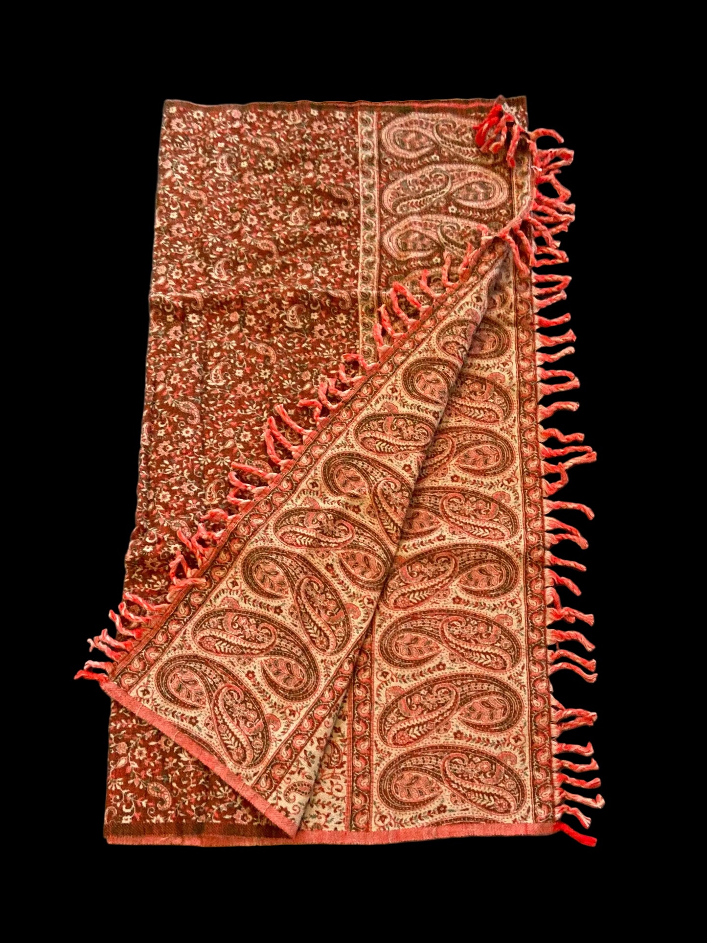 Multifunctionele meditatiedoek - Bruin/Oranje