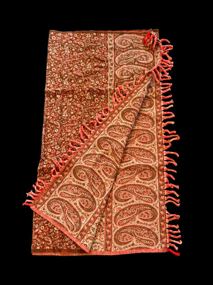 Multifunctionele meditatiedoek - Bruin/Oranje