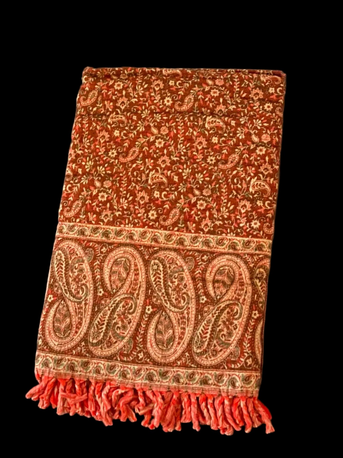 Multifunctionele meditatiedoek - Bruin/Oranje