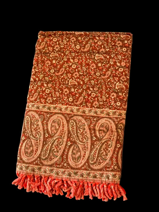 Multifunctionele meditatiedoek - Bruin/Oranje