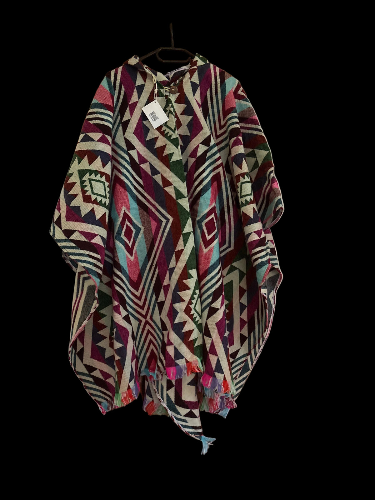 XL Poncho Entente Flor