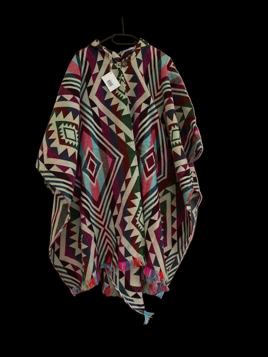 XL Poncho Entente Flor