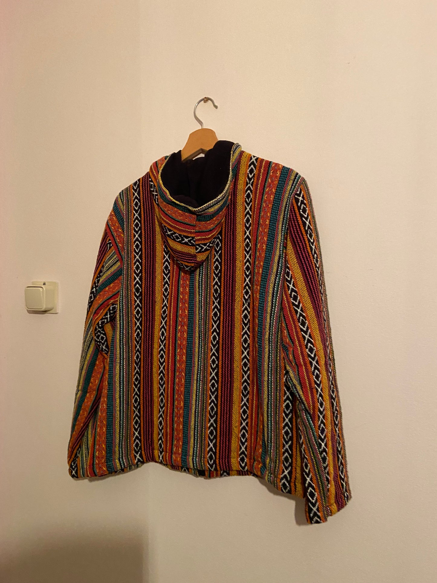 Mexicaanse Baja hoodie - Gevoerd - unisex - oranje