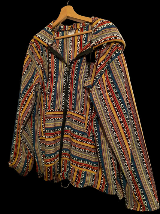 Mexicaanse baja hoodie - unisex - multicolor