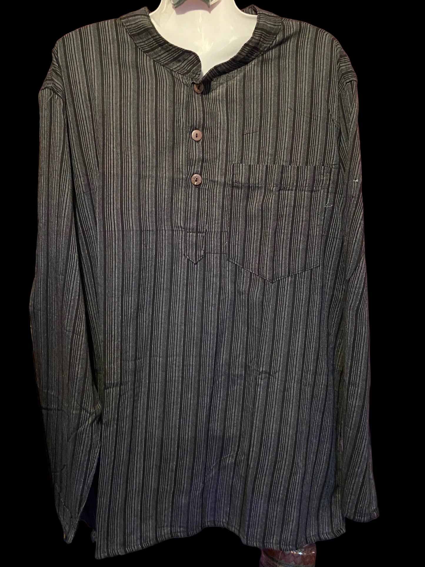 Vissers Blouse Zwart