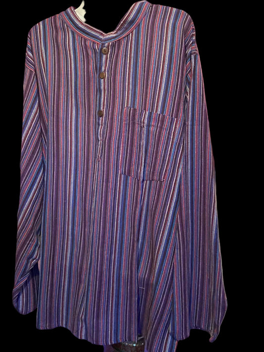 Vissers Blouse Paars