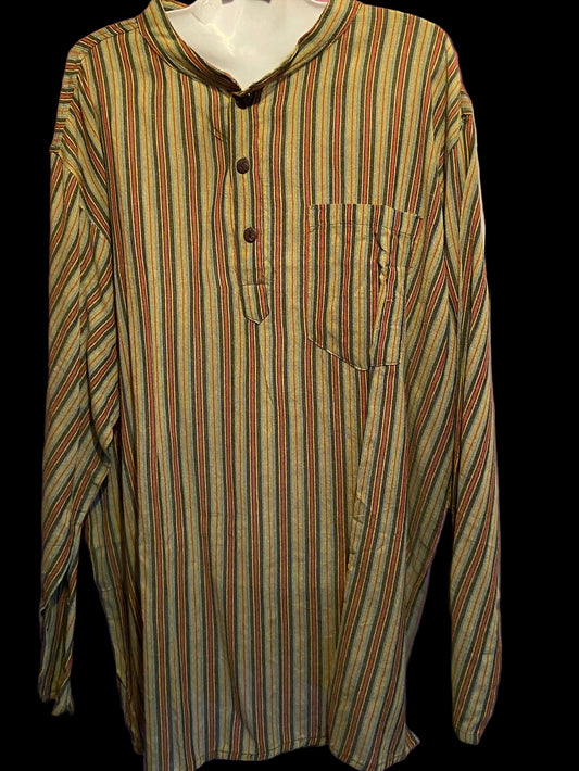 Vissers Blouse Groen