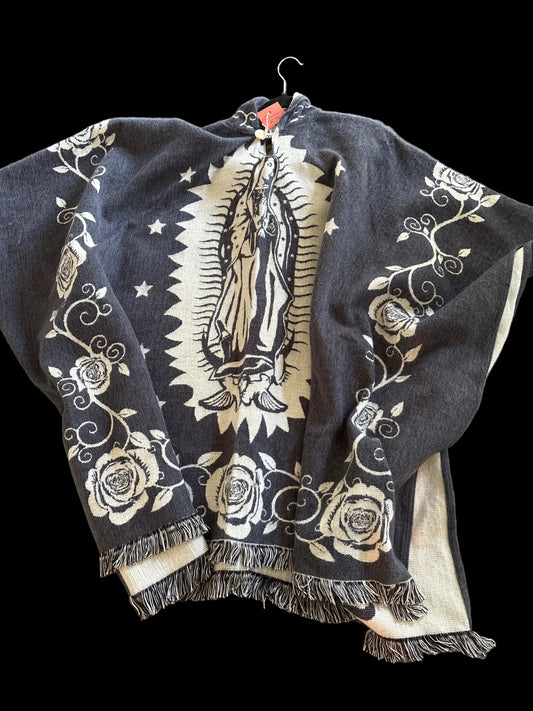 XL Poncho Alpacawol Native