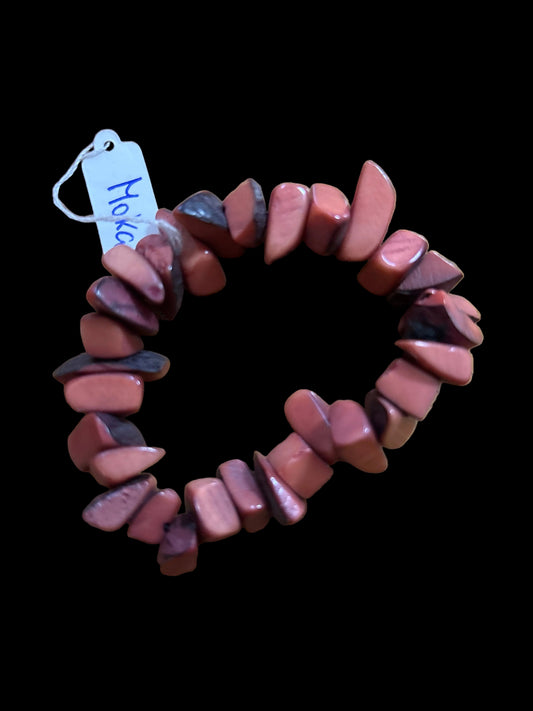 Tagua Armband Moka
