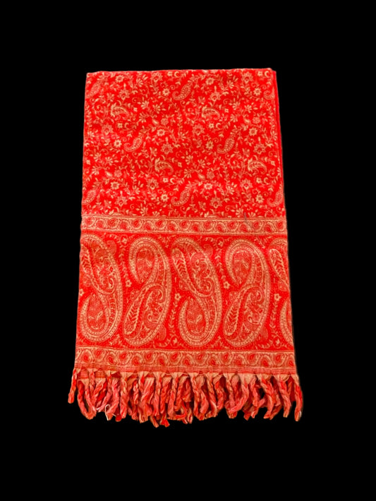 Multifunctionele meditatiedoek - Rood/Oranje