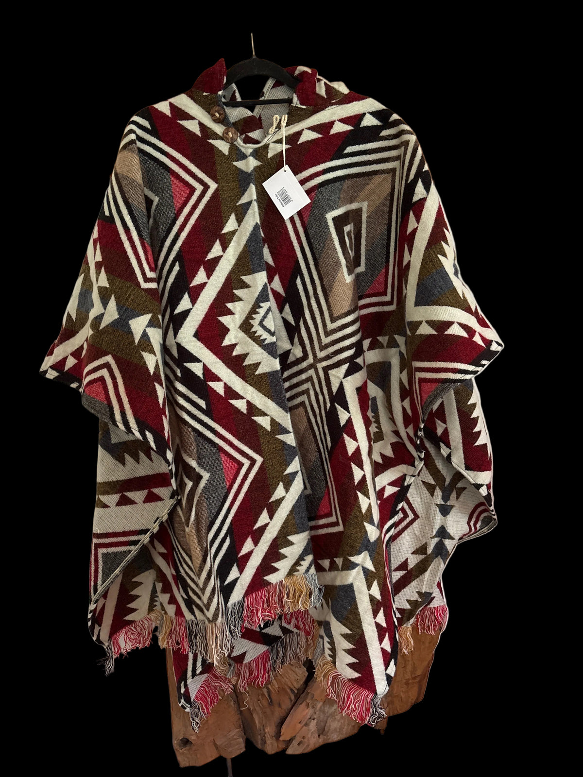 XL Poncho Entente Rojo