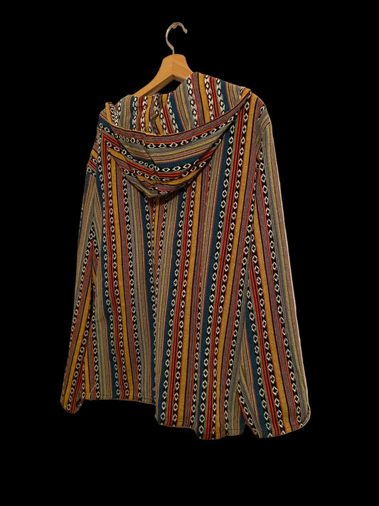 Mexicaanse baja hoodie - unisex - multicolor