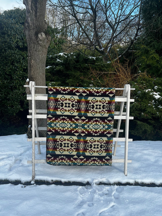 XXL Alpaca deken - 225x190 cm - Multi