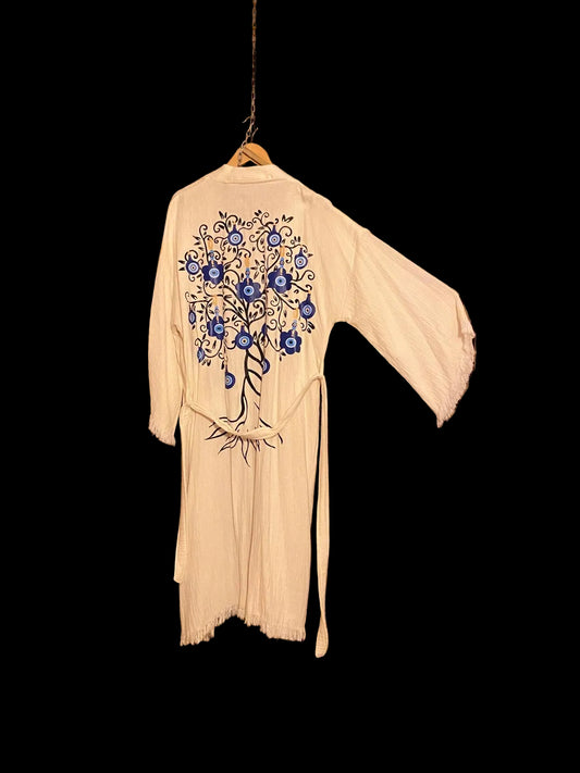 Katoenen Badjas - Boom