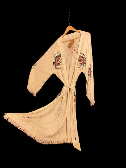 Katoenen Badjas - Oog