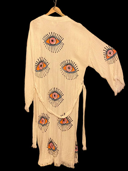 Katoenen Badjas - Oog