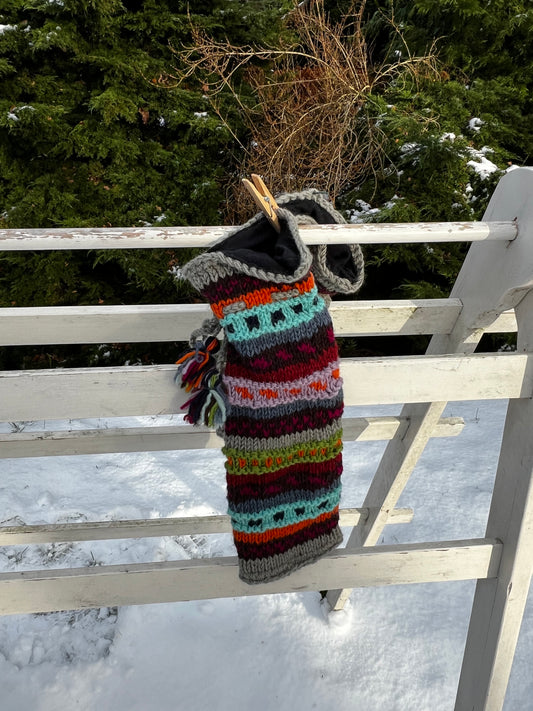 Beenwarmers - mint/geel