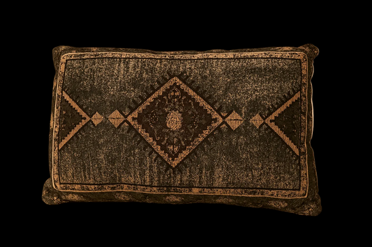 Kussen - Boho earth collection - Blauw