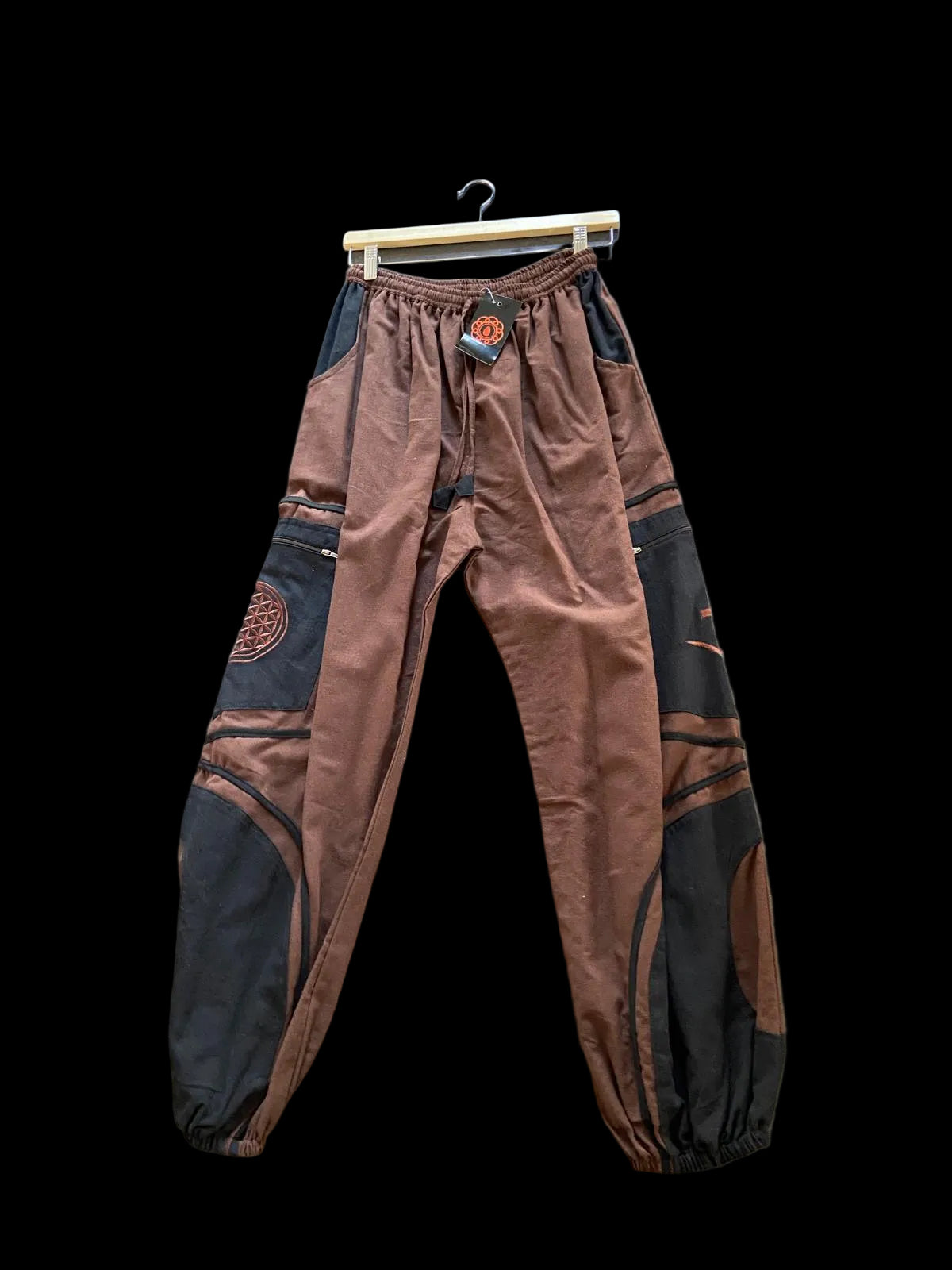Hippie broek - Bruin/Zwart