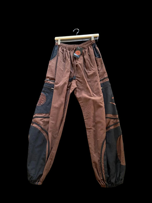 Hippie broek - Bruin/Zwart