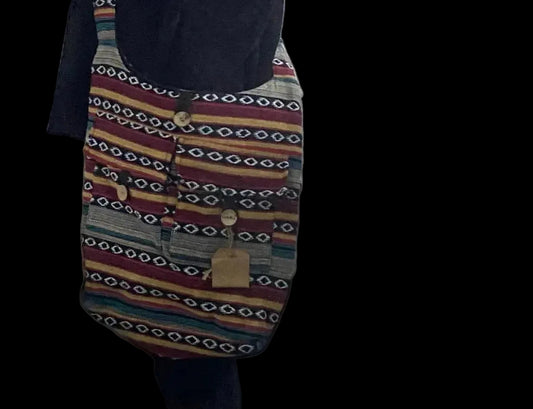 Schoudertas - Rood multi