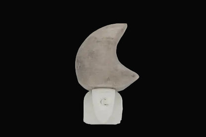 Himalaya zoutlamp stopcontact - Maan grijs